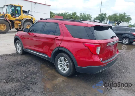 2021 Ford Explorer Xlt from USA, damaged, VIN 1FMSK8DH2MGC04857